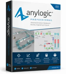 AnyLogic Professional Old & Previous Versions icon/logo